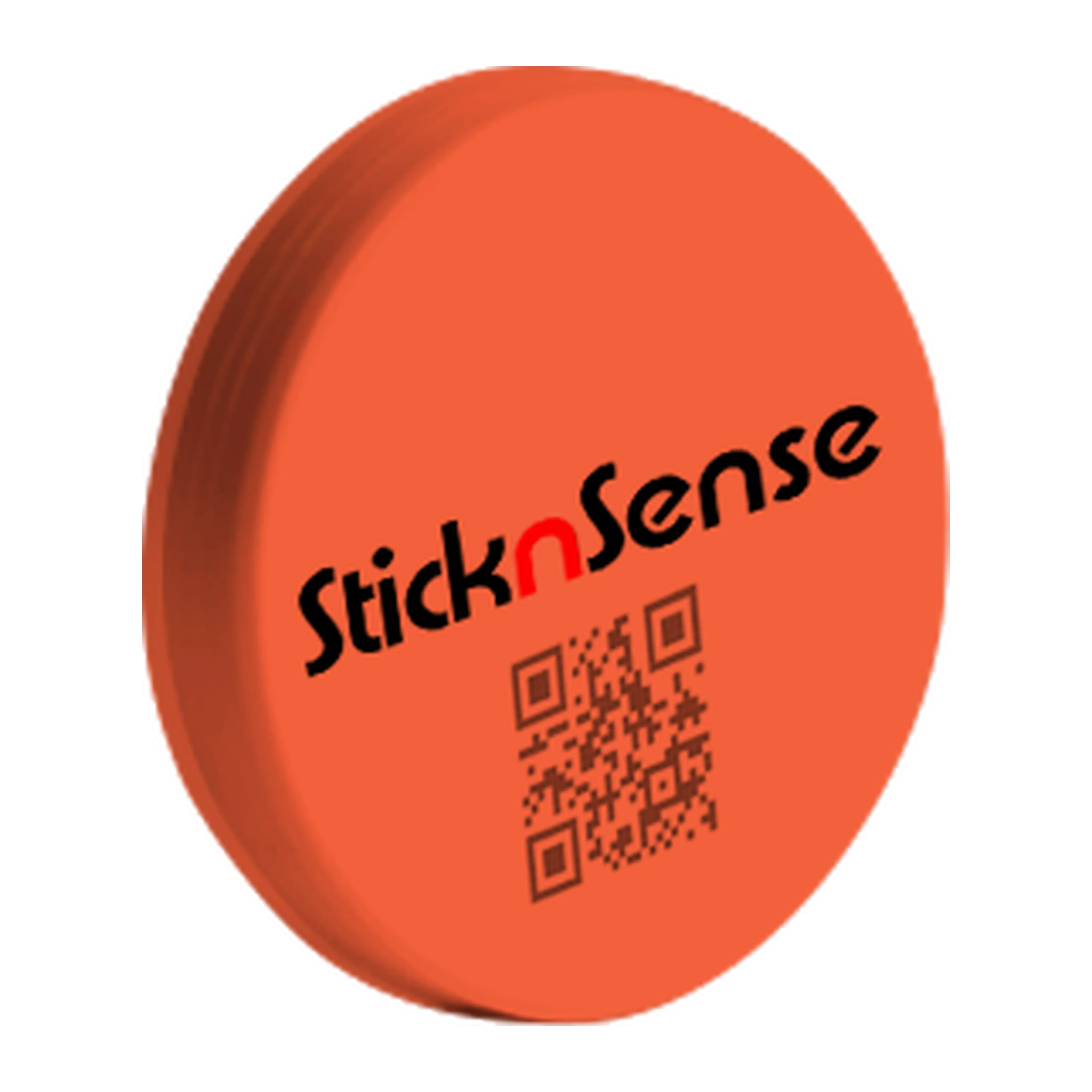Orange StiknLocate LED asset tag